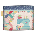 Lori Holt Zippy Bags 4 Panel - From Farmer's Daughter; Lightweight Canvas Panel; Makes 4 Large & 4 Small Project Bags