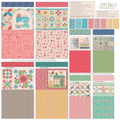 Lori Holt Zippy Bags 4 Panel - From Farmer's Daughter; Lightweight Canvas Panel; Makes 4 Large & 4 Small Project Bags