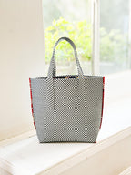 Minki Kim Quilter’s Big Tote PAPER Pattern; Finished size is 20" W x 16" H x 6" D