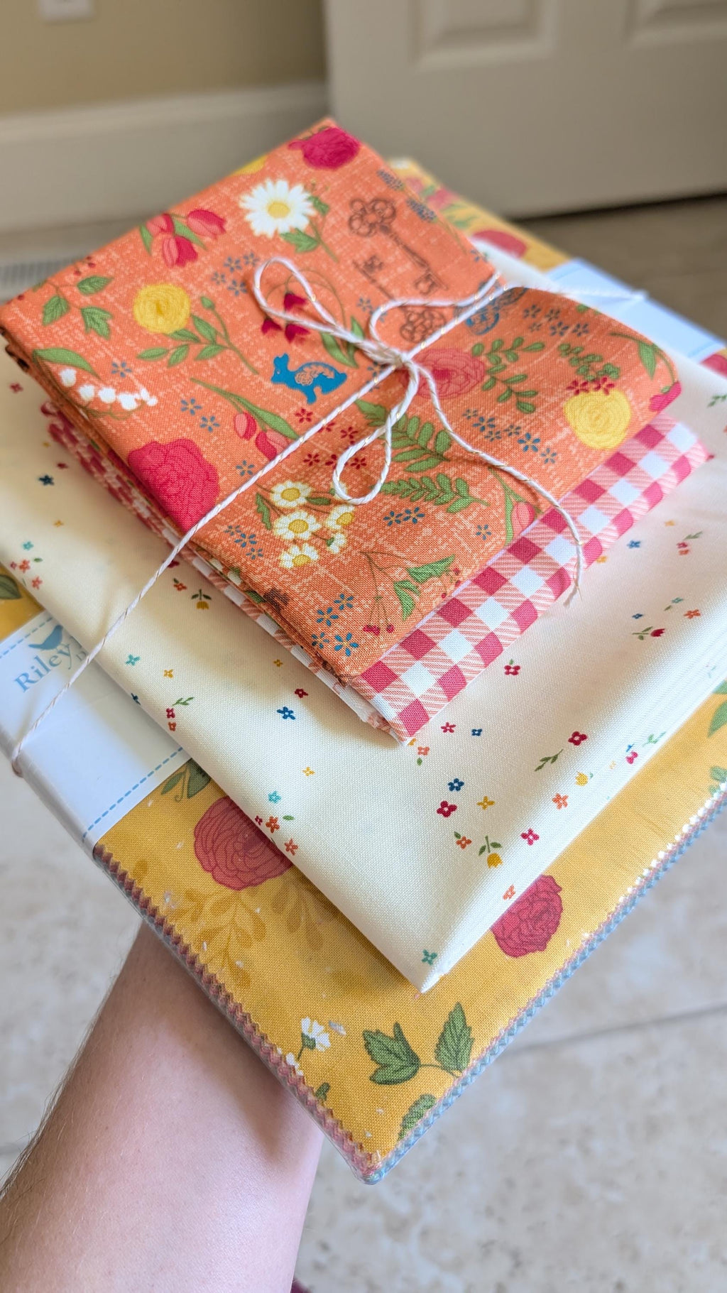 Quilt Kit for Tulip Festival - First Blooms Quilt by Heather Peterson of Anka's Treasures; Includes Paper Pattern