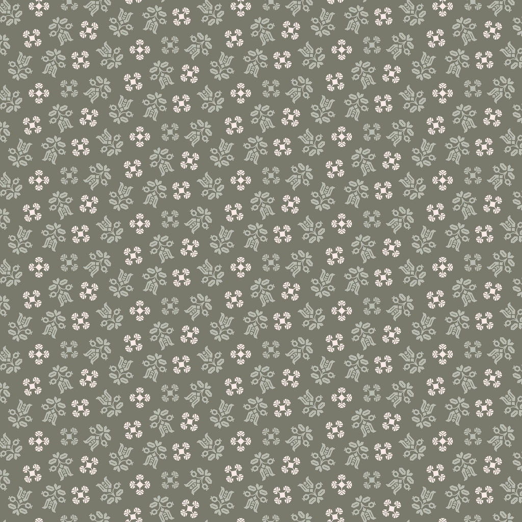 Piece & Plenty Gentle in Pebble Gray by Lori Holt of Bee in my Bonnet; Sold in Half Yard Increments