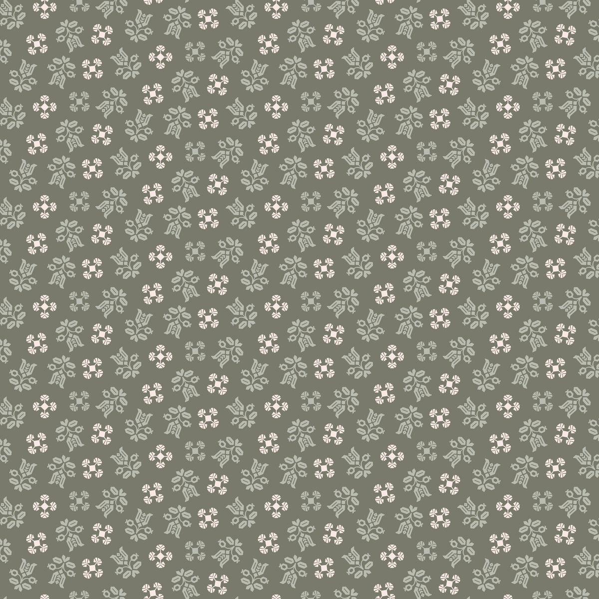Piece & Plenty Gentle in Pebble Gray by Lori Holt of Bee in my Bonnet; Sold in Half Yard Increments