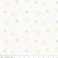 In From The Cold Snowflakes on White - by Heather Peterson of Anka's Treasures; Sold in Half Yard Increments