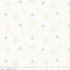 In From The Cold Snowflakes on White - by Heather Peterson of Anka's Treasures; Sold in Half Yard Increments