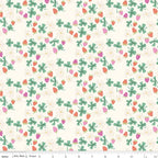 Strawberries on Cream from Chloe by Rachel Erickson; Sold in Half Yard Increments