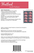 Heartland Quilt Boxed Kit in Sweet Freedom Fabrics by Beverly McCullough of Flamingo Toes; Includes Paper Pattern