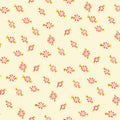 Peppermint Candies on Cream from Heather Ross' Studio Edit Collection for Windham Fabrics; Low Volume Fabric; Sold in Half Yard Increments