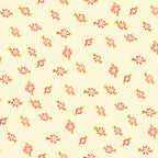 Peppermint Candies on Cream from Heather Ross' Studio Edit Collection for Windham Fabrics; Low Volume Fabric; Sold in Half Yard Increments