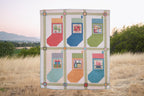 Home Town Holiday Quilt Seeds No. 1 by Lori Holt of Bee in my Bonnet; Paper Pattern Stocking Quilt Block 22" x 40"