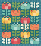 Quilt Kit for Tulip Festival - First Blooms Quilt by Heather Peterson of Anka's Treasures; Includes Paper Pattern