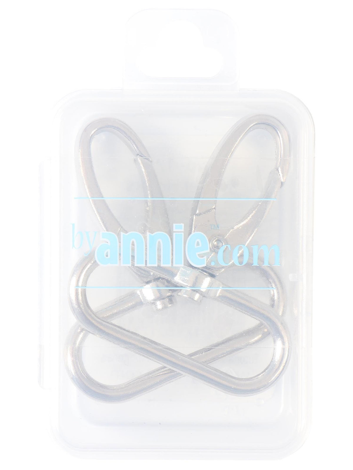 ByAnnie Swivel Hook in 1" OR 1.5" size, Set of TWO; Nickel Color Bag Hardware