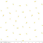 Lemon Zest from Hush Hush 3 by Fran Gulick; Sold in Half Yard Increments