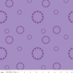 Dream - Heartfelt in Purple by Kristy Lea of Quiet Play; Sold in Half Yard Increments