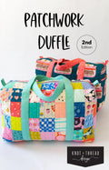 Patchwork Duffle 2nd Edition PAPER Pattern by Knot and Thread Designs