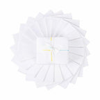 Sew Time from Light's On! White-on-White Print by Minki Kim; Sold in Half Yard Increments