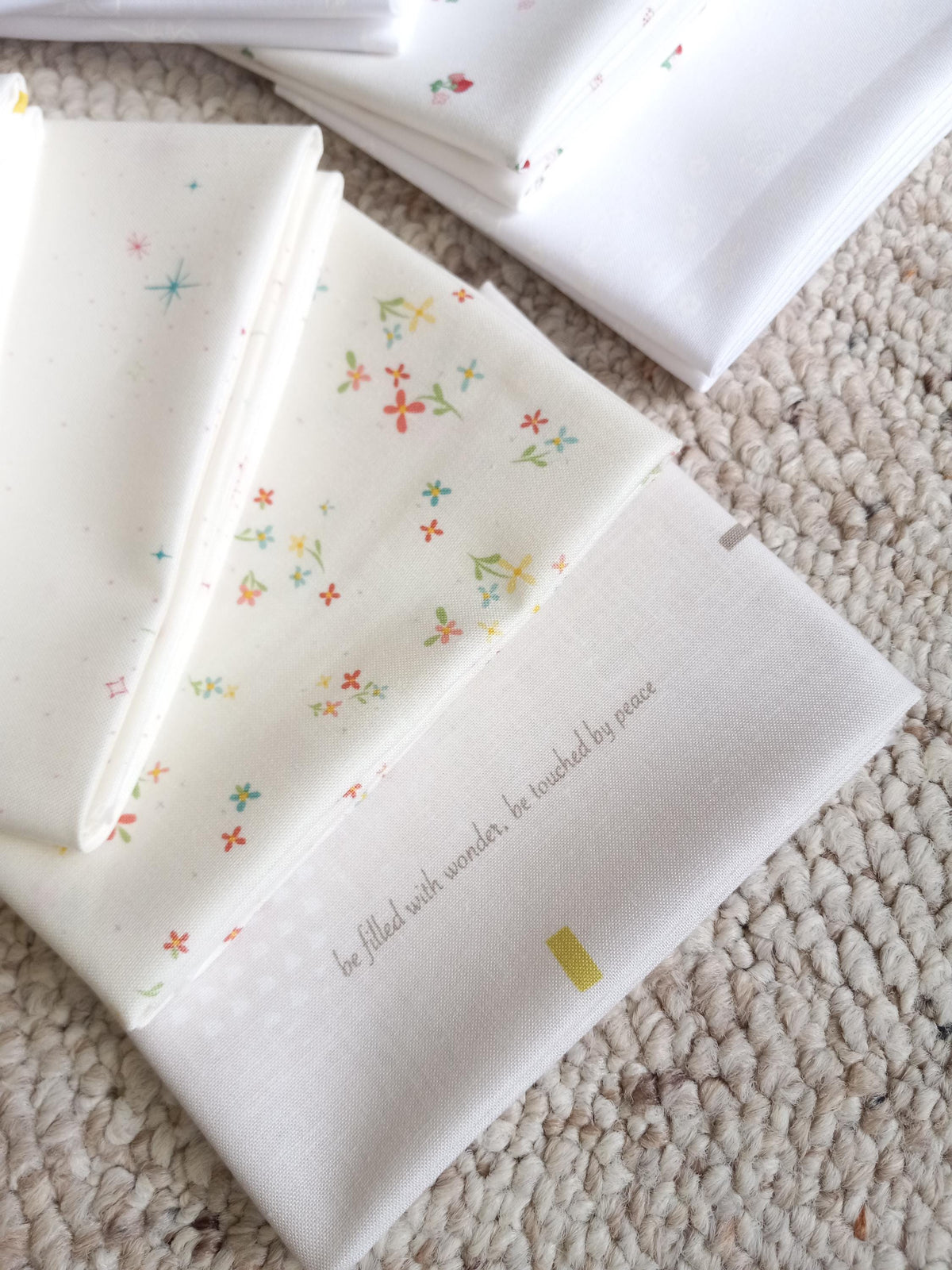 Fruity Low Volume Fabric Bundle: Various Designers for Riley Blake Designs, 10 Piece Bundle of Quilting Cottons; Choose Your Cut