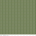 Christmas Wishes - Star Plaid in Green by the Riley Blake Designers; Sold in Half Yard Increments