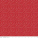 Calico Chicks on Red by Lori Holt of Bee in my Bonnet for Calico Collection; Sold in Half Yard Increments