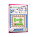 Mercantile Quilt Seeds Pattern - Sewing Machine by Lori Holt of Bee in my Bonnet; Paper Pattern Sewing Machine Quilt Block 29" x 25"